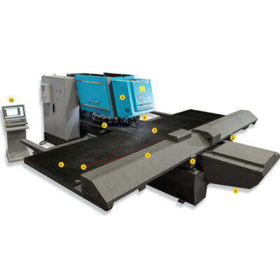 HACO Q5 - Máy Đột Dập Liên Hợp CNC