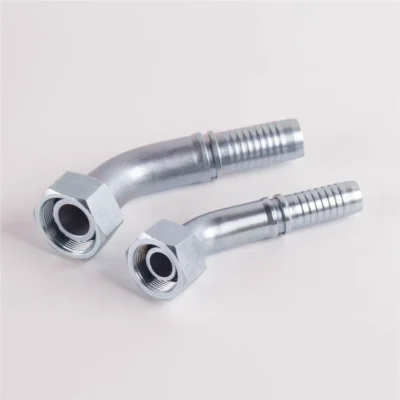 Đầu co ống thủy lực hệ ren bằng (cong 45 độ)