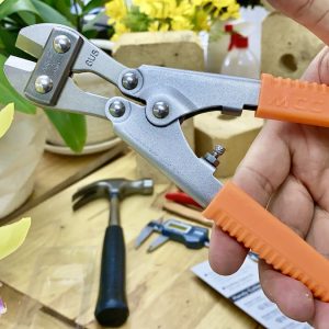 Kìm cộng lực 8 inch MCC SUSMC-02 làm từ inox chống gỉ, chuyên cắt thép Ø4mm ở độ cứng 80HRB.