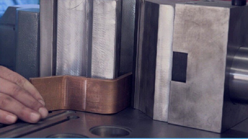 Bộ phận uốn - Máy gia công thanh cái đồng nhôm Cnc MX-503K