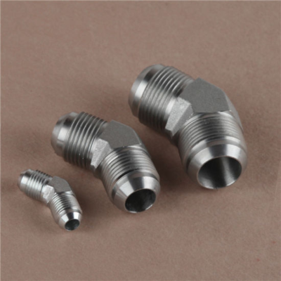 Đầu nối ống thủy lực 2 đầu ren ngoài cong 45